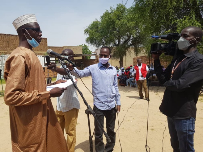 Tchad : l'appui à la réponse aux urgences et à la sensibilisation se met en place au Ouaddaï. © Abba Issa/Alwihda Info