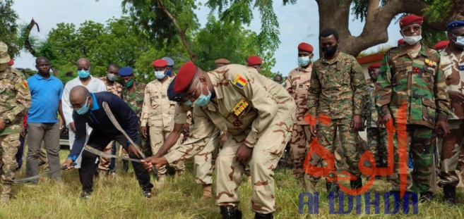 Tchad : les forces de défense et de sécurité en opération de salubrité à N'Djamena