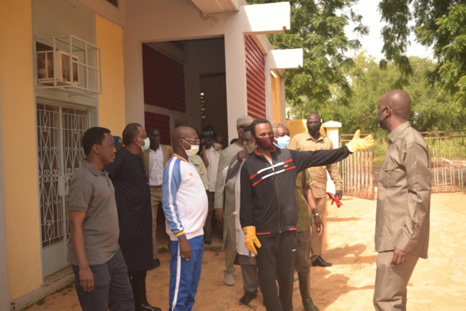 Tchad : ​Kalzeubé Payimi satisfait des travaux au site de restauration de la faculté de Farcha