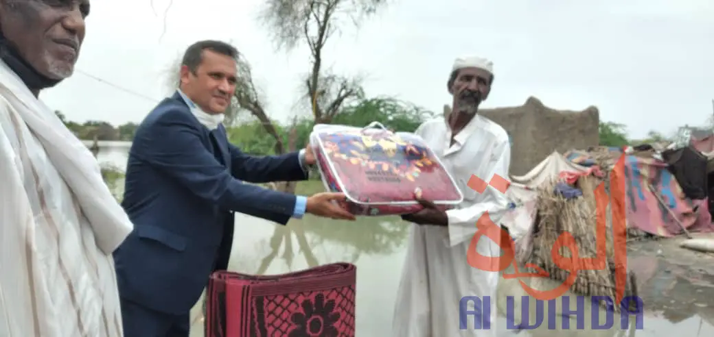 Tchad : des bonnes volontés dépêchent une assistance aux sinistrés d'inondations du Hadjer Lamis