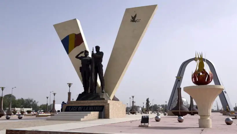 Place de la Nation, à Djamena. AFP/Philippe Desmazes