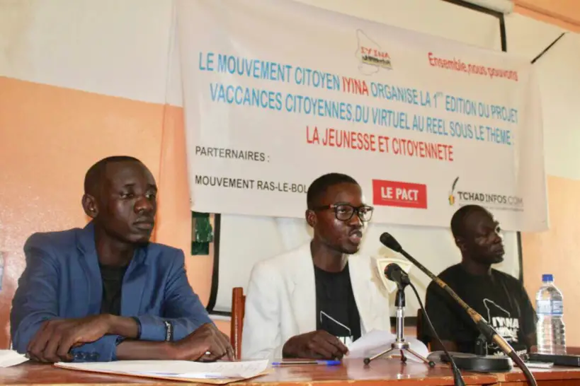 Tchad : Le Mouvement Iyina forme les jeunes aux valeurs de la citoyenneté et de la démocratie