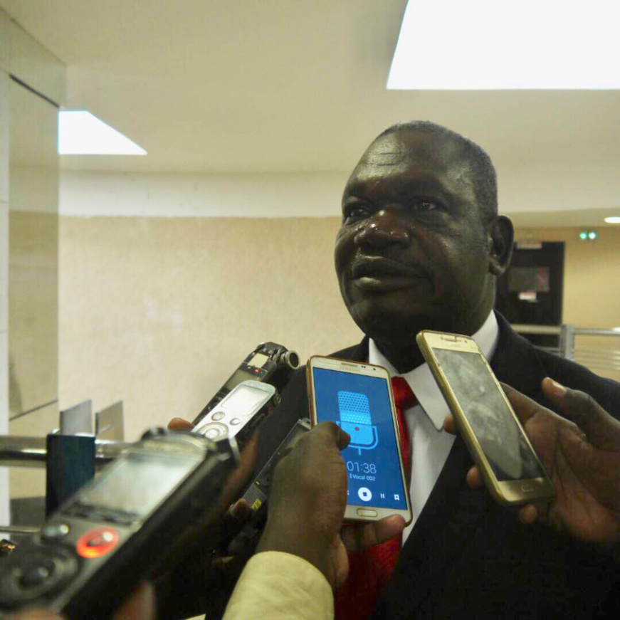 Barka Michel de l'Union des syndicats du Tchad. Alwihda Info