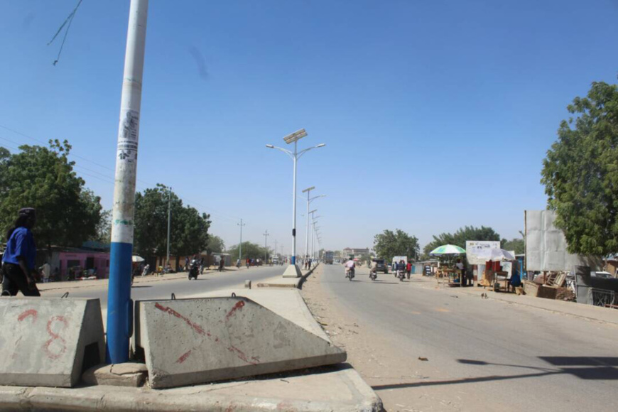 Une rue de N'Djamena. Alwihda Info