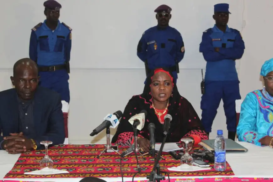 Mariam Djimet Ibet, Maire de la commune de N'Djamena. Photo : Alwihda Info