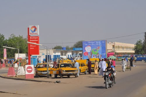 Une rue de N'Djamena. Crédits photo : DR