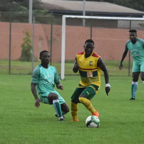 Un match de foot entre l'équipe tchadienne et camerounaise. © DR