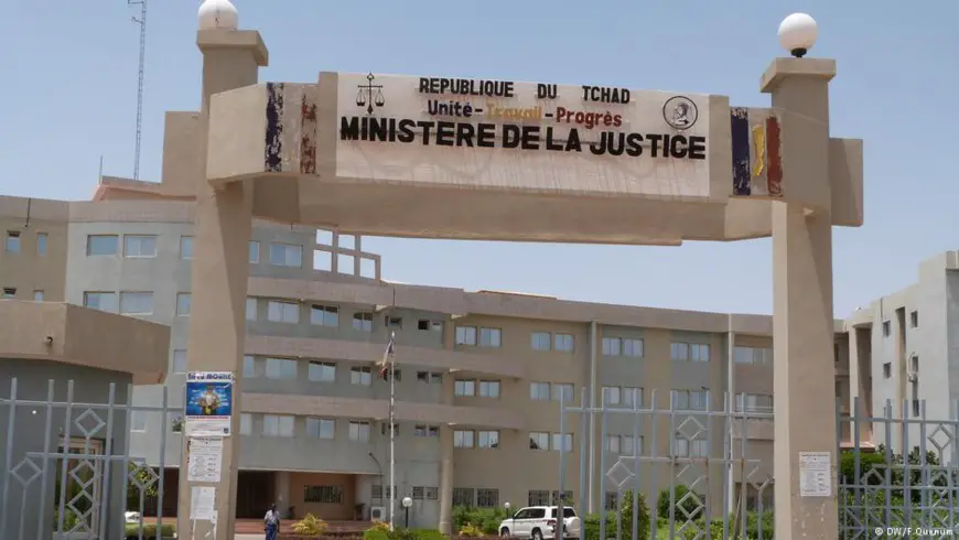 Le ministère de la Justice à N'Djamena. © DR