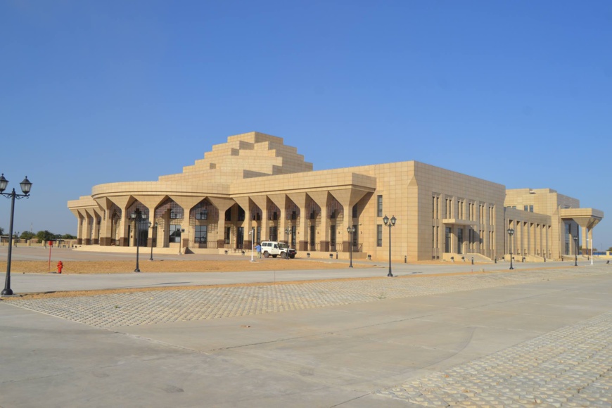 Le Palais de la démocratie au Tchad, siège de l'Assemblée nationale. © DR