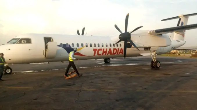 Un avion de Tchadia Airlines. © DR