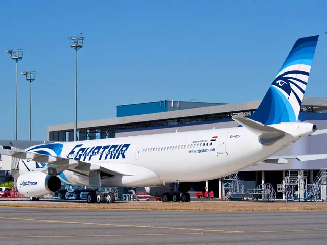 Un avion d'Egypt Air. © DR