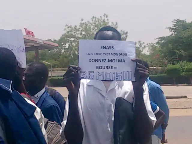 Tchad : des étudiants manifestent pour réclamer le paiement de la bourse