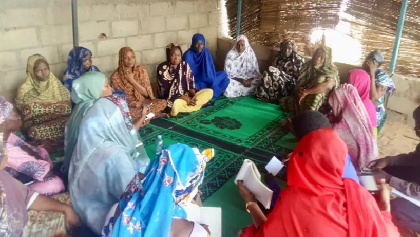 Des femmes détenues à la maison d'arrêt d'Amssinene au Tchad, le 24 juillet 2019. © Alwihda Info