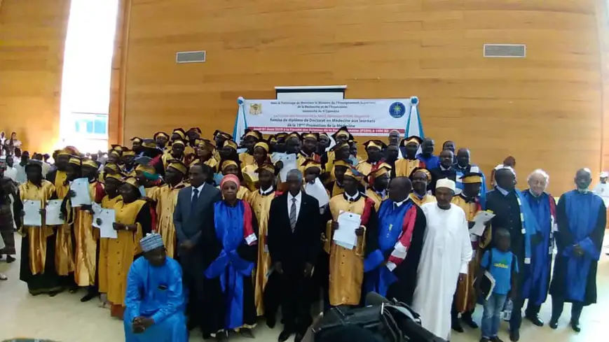 Tchad : 55 médecins reçoivent leur diplôme d'Etat. © Alwihda Info