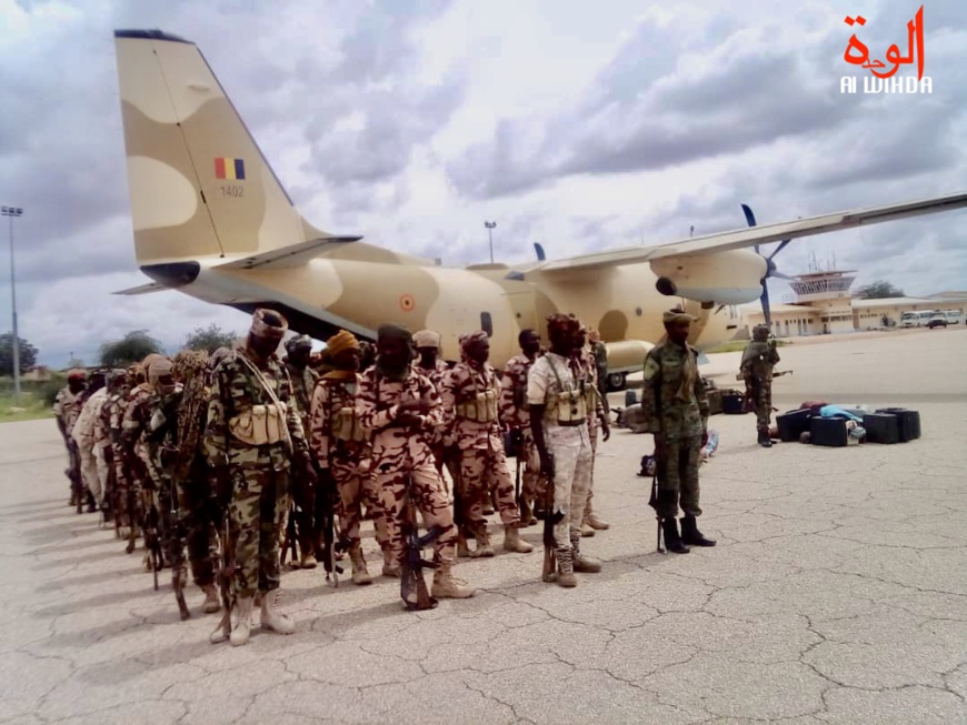 Tchad : un contingent de l'armée est arrivé à Abéché. © Alwihda Info