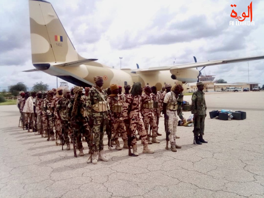 Tchad : un contingent de l'armée est arrivé à Abéché. © Alwihda Info