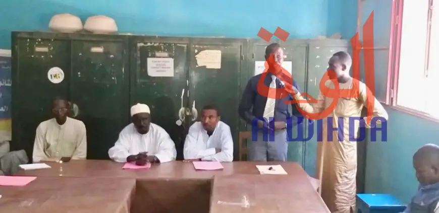 Tchad : un nouveau proviseur au lycée national franco-arabe d'Abéché. © Alwihda Info