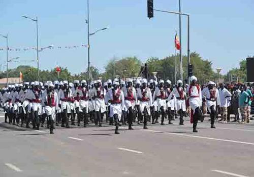 Tchad : le président a assisté à la célébration de la journée du 1er décembre à N'Djamena. © DR