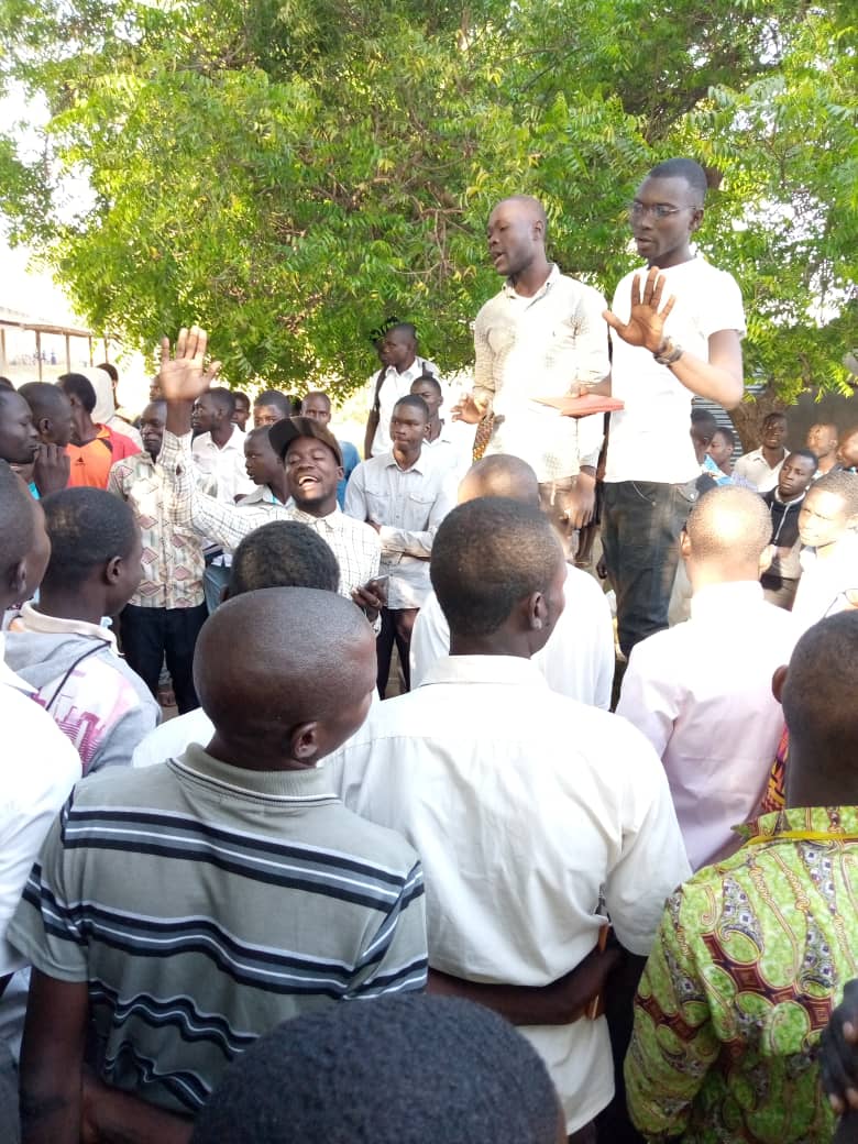 Tchad : grogne des étudiants de l'Université de Pala ce lundi matin. © Alwihda Info/F.M.