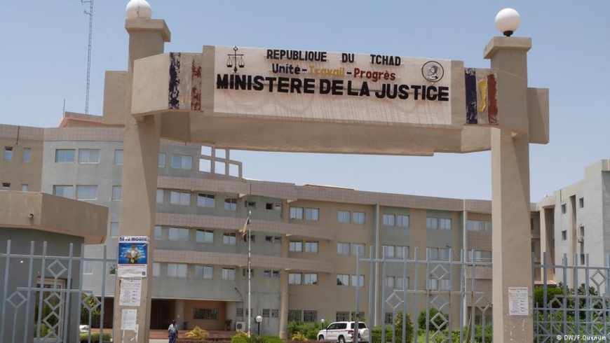 Le ministère de la justice au Tchad. © DW/F.Quenum