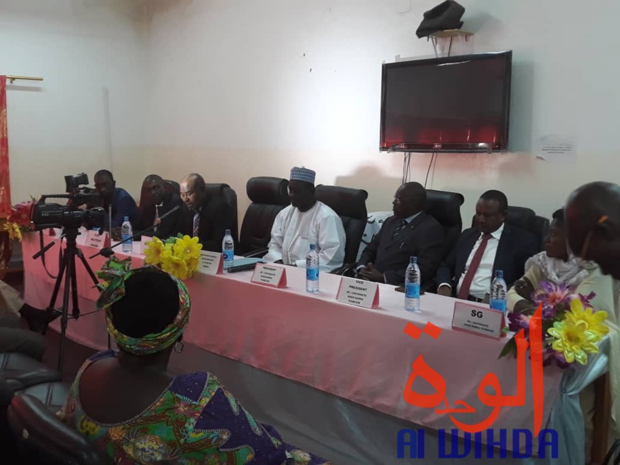 Tchad : la nouvelle équipe dirigeante de l'Université Adam Barka installée. © Alwihda Info