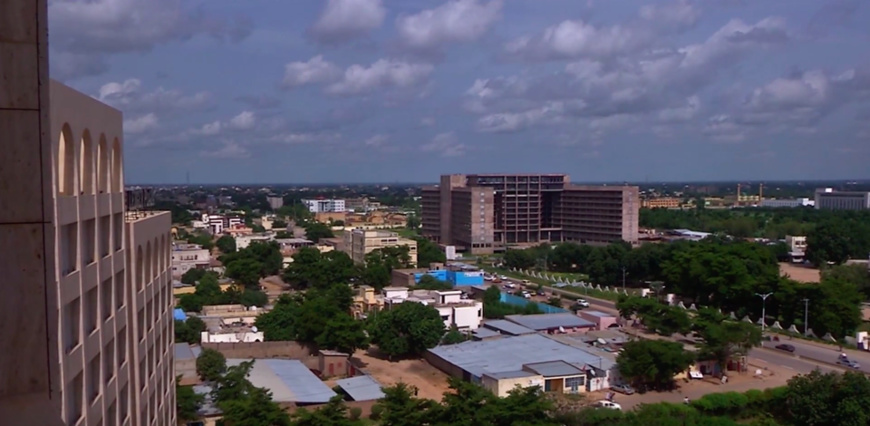 La ville de N'Djamena. Illustration. © DR