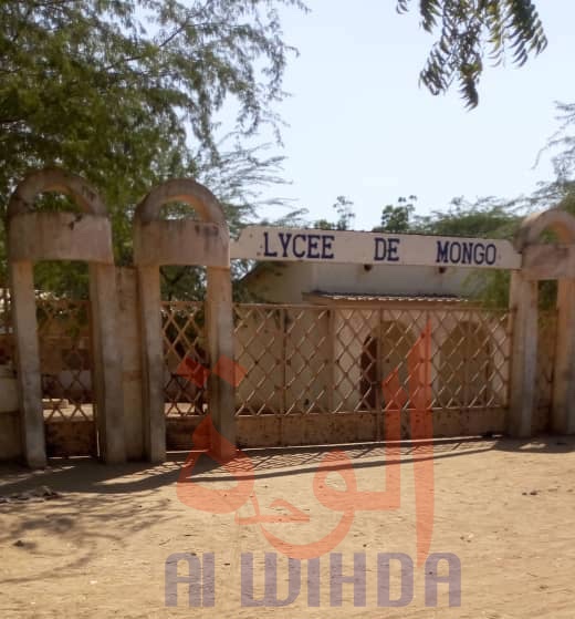 Le Lycée de Mongo, dans la province du Guera, au Tchad, le 7 janvier 2020. © Alwihda Info/Adam Issa Adam