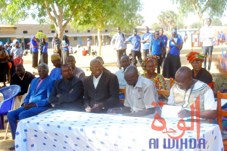 Tchad : un projet d'assainissement en milieu scolaire lancé à Moundou. © Golmen Ali/Alwihda Info