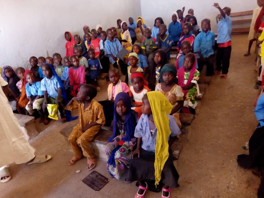 Tchad : à l'abandon depuis ans, une école réfectionnée près de Mongo. © DR