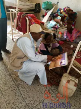 Tchad : une opération de salubrité à l’hôpital régional d’Abéché. © DR/OHDSS