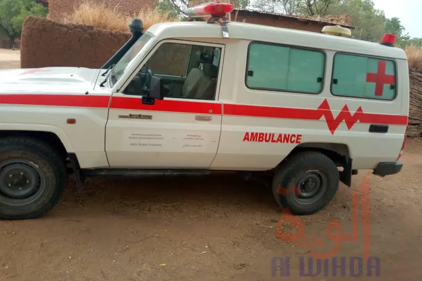 Une ambulance au Guéra. Illustration. © Béchir Badjoury/Alwihda Info