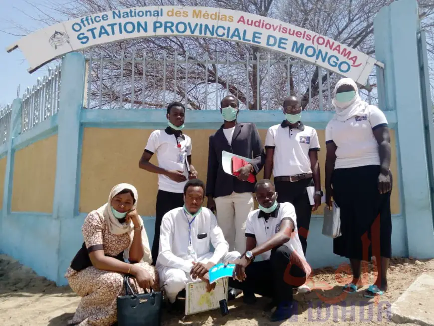 Tchad - Covid-19 : à Mongo, les jeunes ne lâchent pas prise sur la sensibilisation. © Béchir Badjoury/Alwihda Info