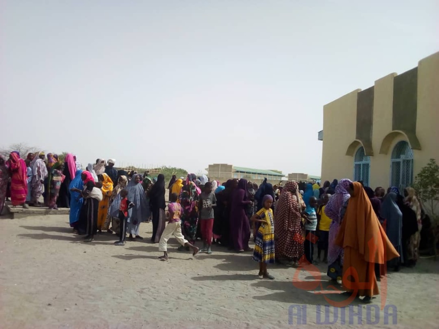 Tchad : au Hadjer Lamis, des dons de vivres aux 4 départements. © Mbainaissem Gédéon Mbeïbadoum /Alwihda Info