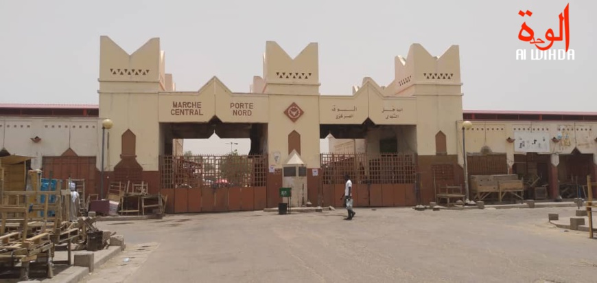 Le grand marché de N'Djamena. © Kelvin Mendig-lembaye Djetoyo/Alwihda Info