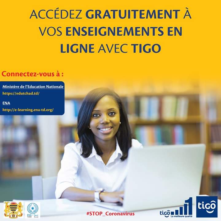 Tchad : un accès gratuit aux plateformes e-learning