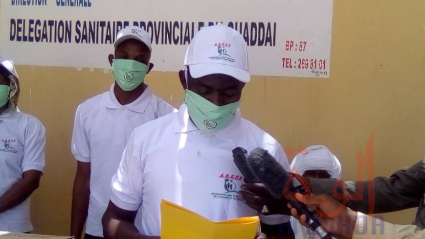 Tchad : à Abéché, des masques et lotions hydroalcooliques offerts au personnel de santé