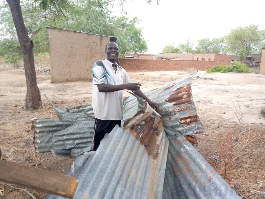 Tchad : première grosse pluie dans la sous-préfecture de Karal 