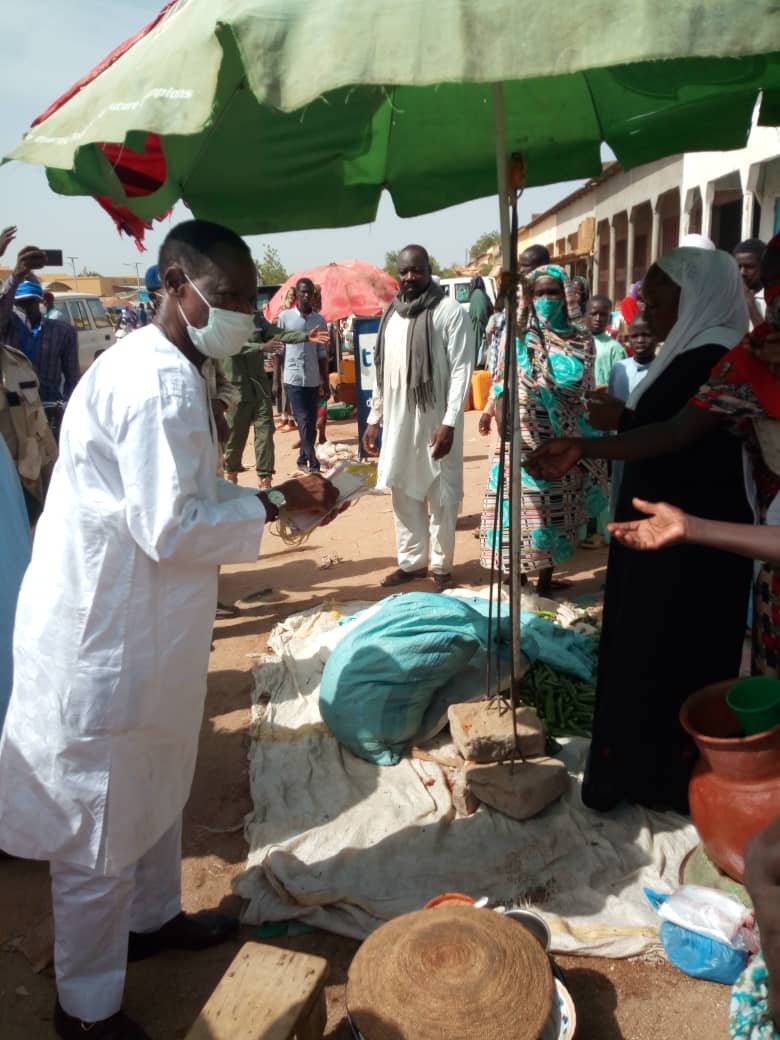 Tchad-Covid 19 : Province du Guéra/Mongo, les partis politiques se mobilise contre la Covid 19: ©️ Béchir Badjoury /Alwihda Info