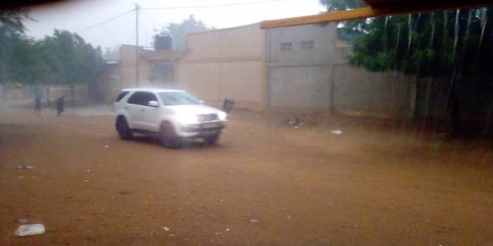 Tchad : une forte pluie et du vent à N'Djamena