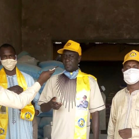 Tchad : une opération de sensibilisation au marché à Mil de Mongo. © Béchir Badjoury/Alwihda Info