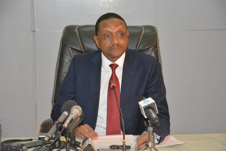 Le ministre tchadien des Affaires étrangères, Chérif Mahamat Zene. © DR