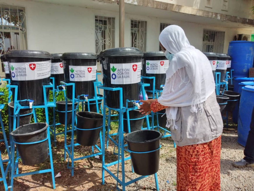 Tchad : Action contre la faim engagée dans la lutte contre la Covid-19