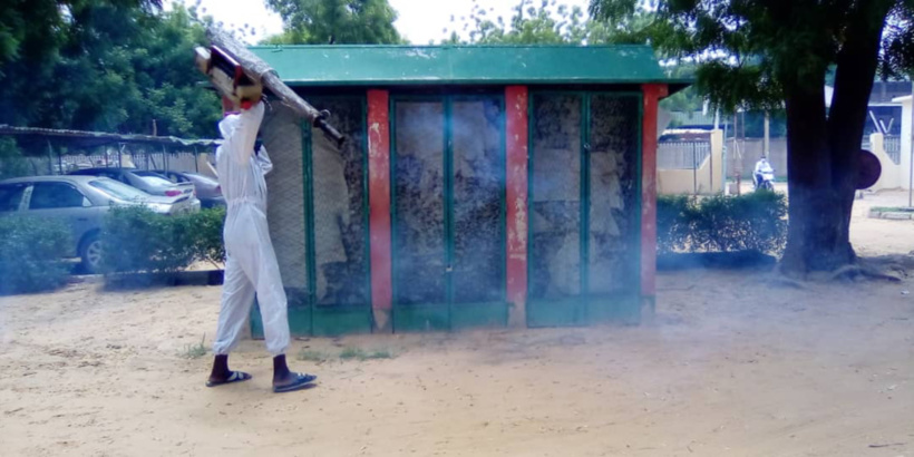 Tchad : Vitre Clair désinfecte l’Université de N’Djamena et la faculté de Toukra