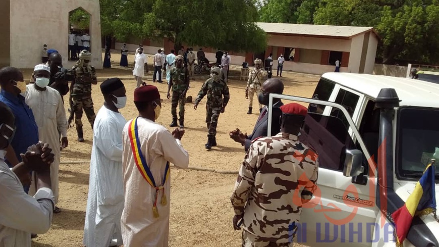 Tchad : une reprise des cours dans le strict respect des mesures barrières à Ati. © Hassan Djidda Hassan/Alwihda Info