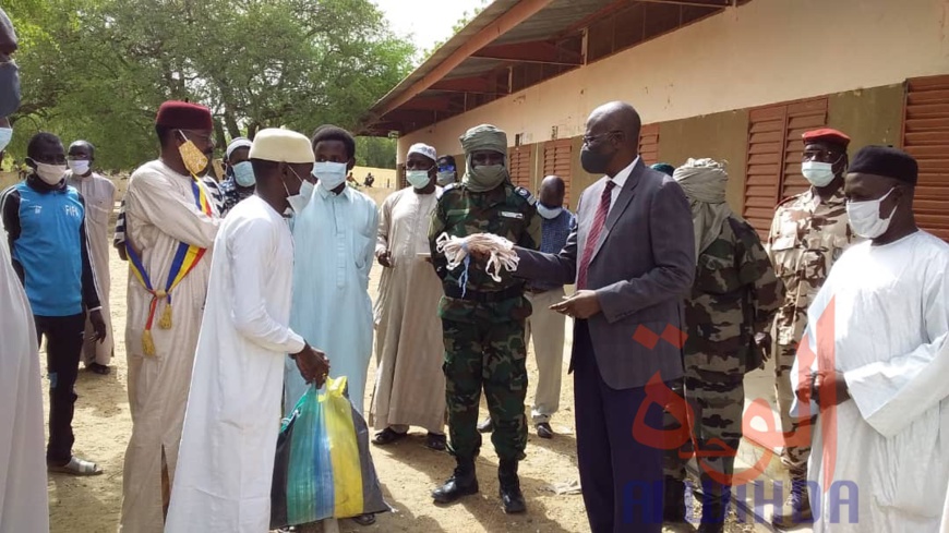 Tchad : une reprise des cours dans le strict respect des mesures barrières à Ati. © Hassan Djidda Hassan/Alwihda Info