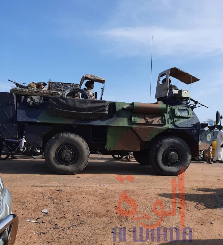 Tchad : un véhicule avec des militaires français essuie des tirs à N'Djamena. © Alwihda Info