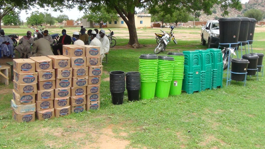 Tchad : à Mangalmé, la délégation de l'éducation inspecte la reprise effective des cours. © Abdoussamat Mahamat Djouma/Alwihda Info