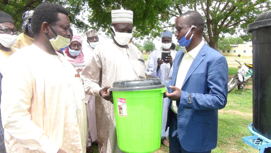 Tchad : à Mangalmé, la délégation de l'éducation inspecte la reprise effective des cours. © Abdoussamat Mahamat Djouma/Alwihda Info