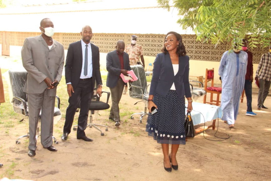 Tchad : en visite dans un centre pour enfants, la ministre de la Femme promet des actions