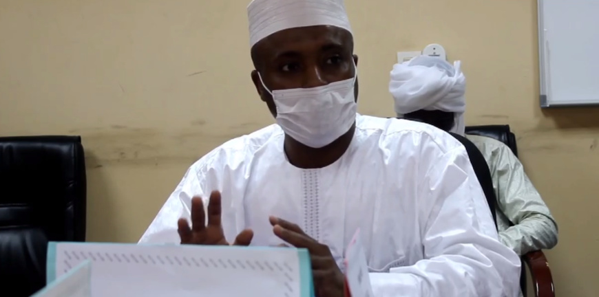 Le ministre de la Santé publique et de la Solidarité nationale, Dr. Abdoulaye Sabre Fadoul.